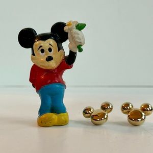 Official Disney Mickey Mouse and Mouse Earrings studs SUPER FAST SHIPPING